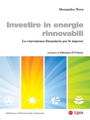 cover image of Investire in energie rinnovabili